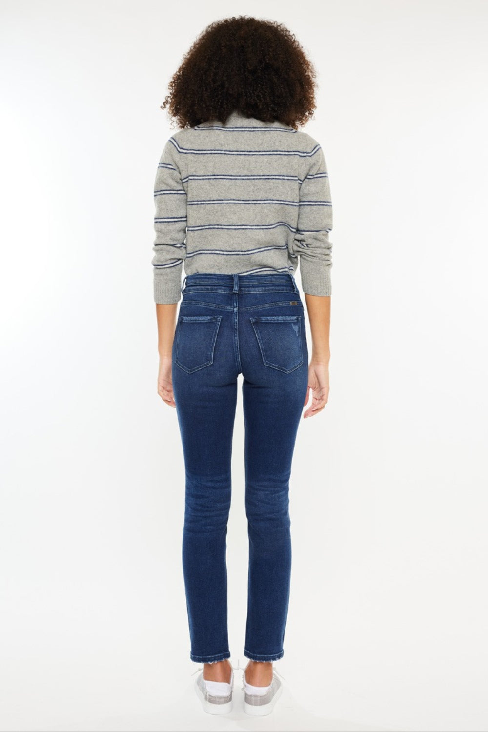 Kancan High Rise Slim Straight Jeans - FASHIONNOUVELLE