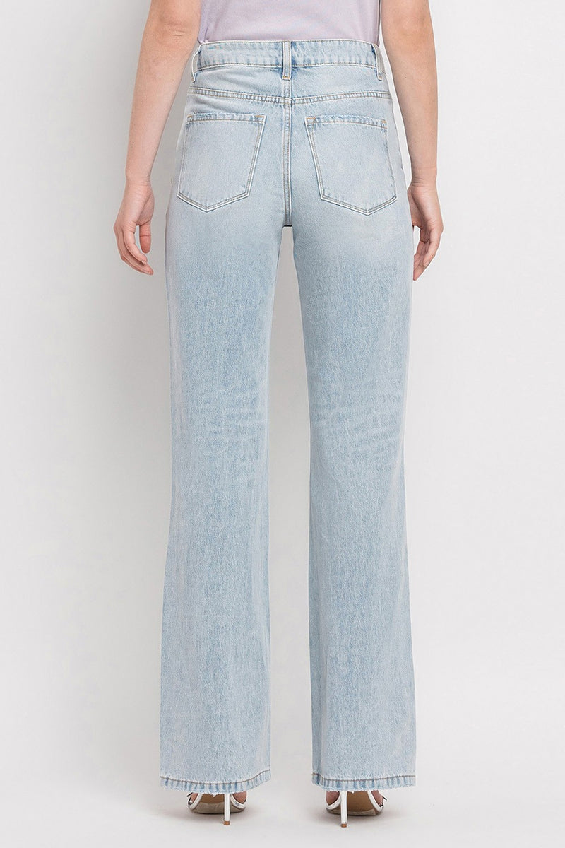 Vervet by Flying Monkey 90'S Vintage Super High Rise Flare Jeans - FASHIONNOUVELLE