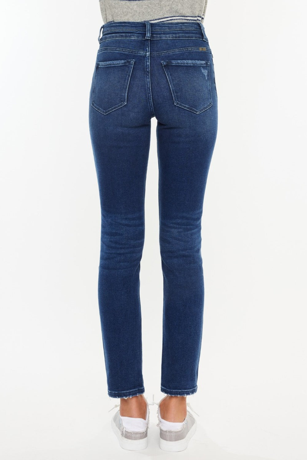 Kancan High Rise Slim Straight Jeans - FASHIONNOUVELLE