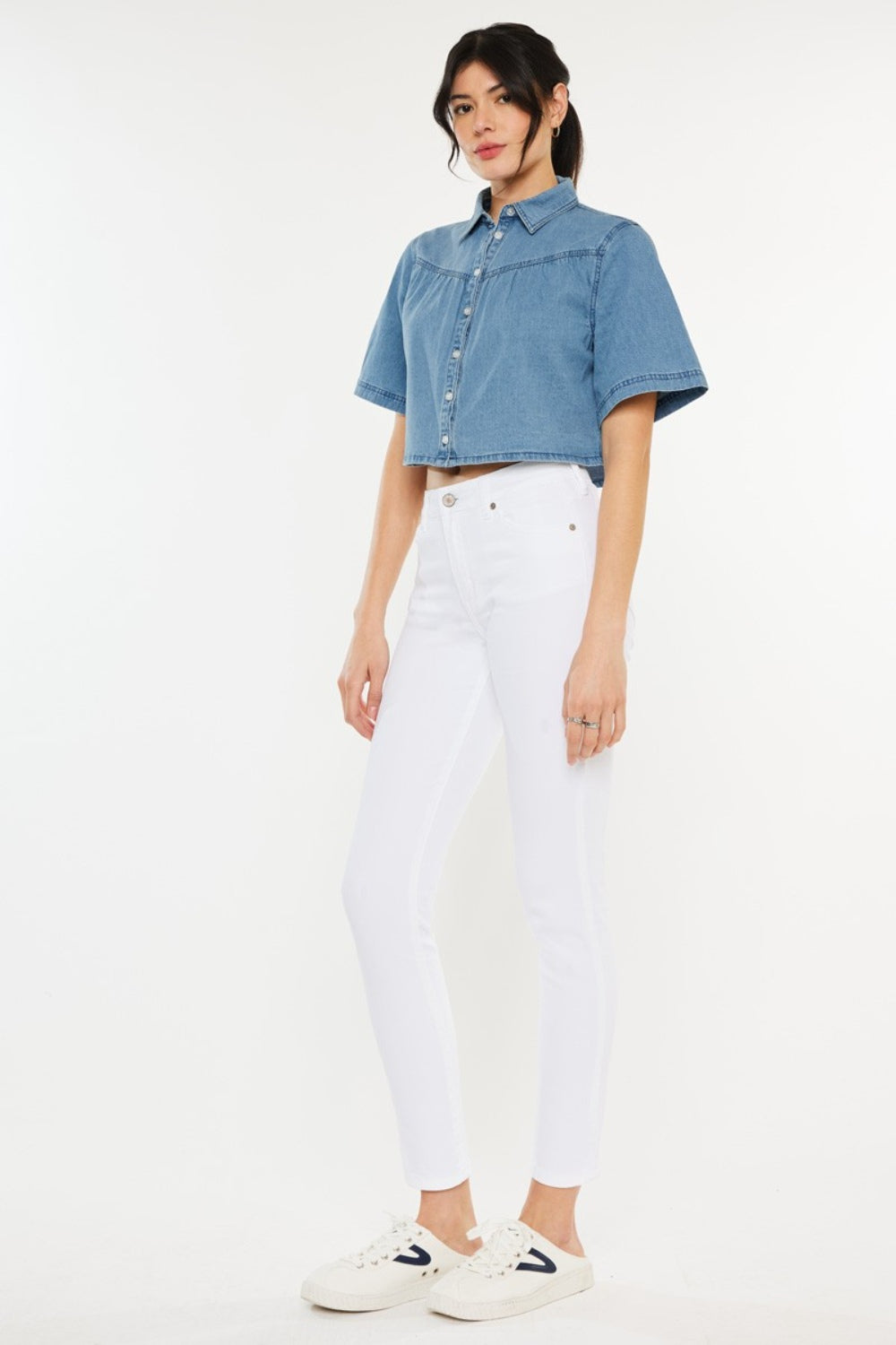 Kancan High Rise Ankle Skinny Jeans - FASHIONNOUVELLE