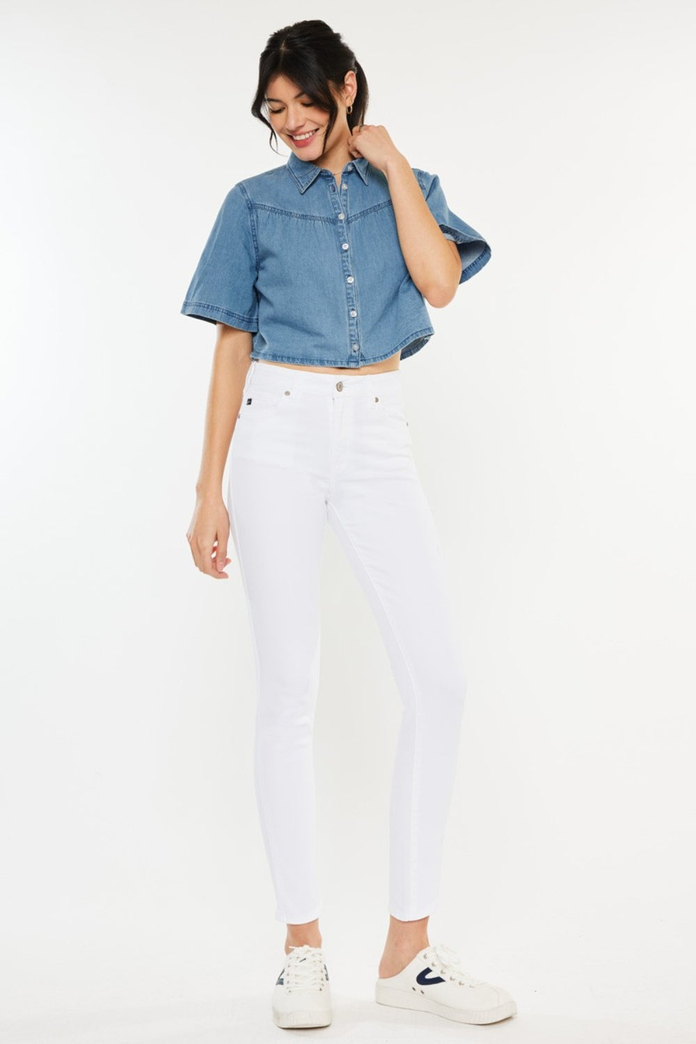 Kancan High Rise Ankle Skinny Jeans - FASHIONNOUVELLE