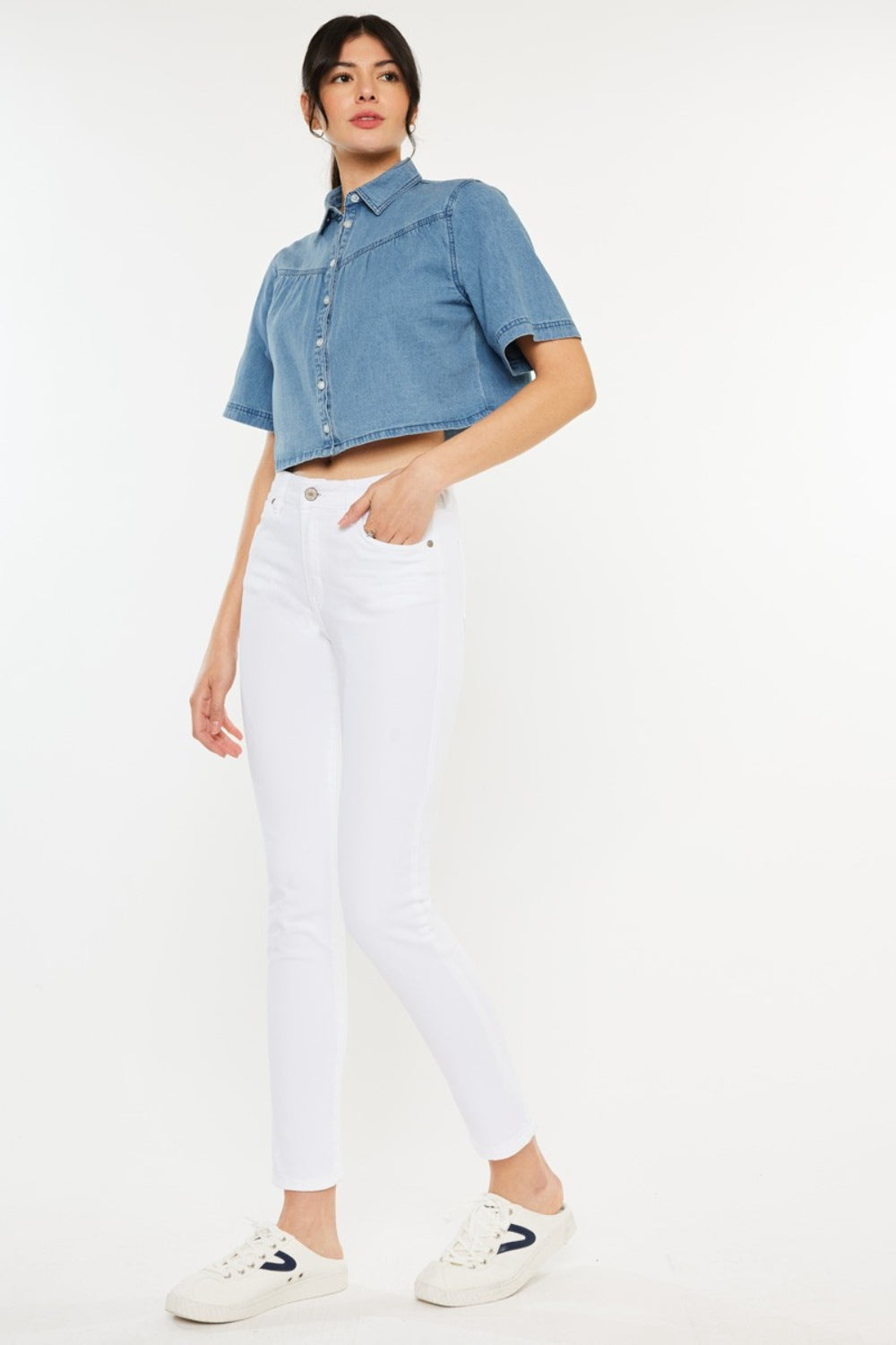 Kancan High Rise Ankle Skinny Jeans - FASHIONNOUVELLE